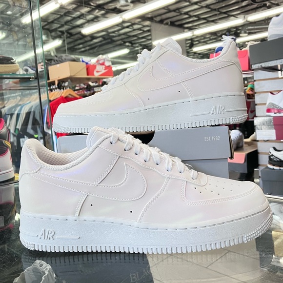 all white air force 1 size 9